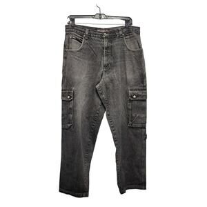 Beverly Hills Polo Club Mens 40X32 Lots of Pockets 100% Cotton Denim Jeans